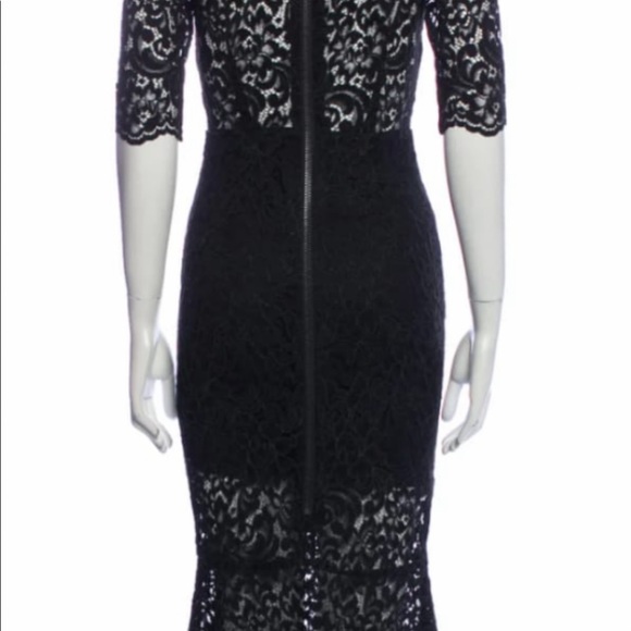 Veronica Beard Black Lace Dress - Picture 3 of 4